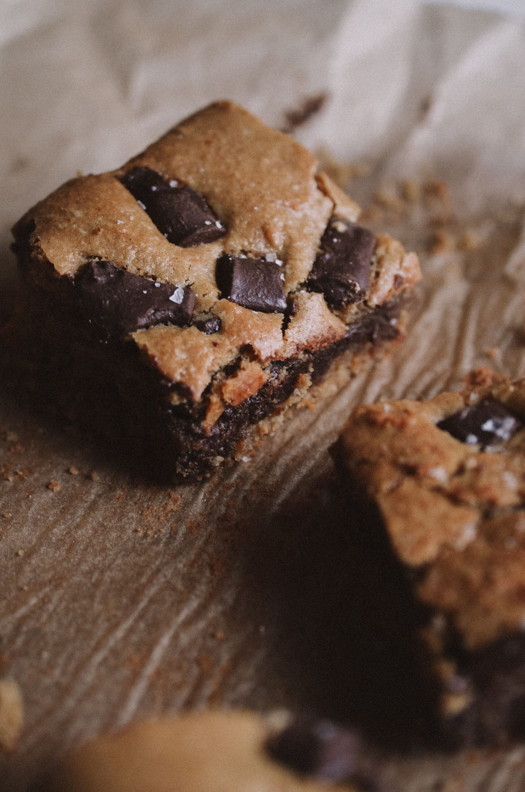 gluten-free tahini square