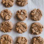 Gluten free, dairy free coconut macadamia cookies